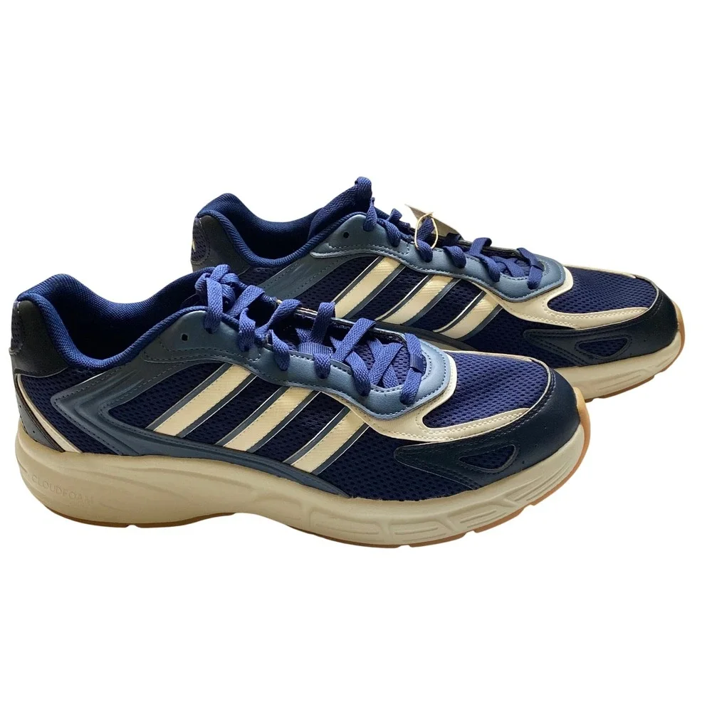 Adidas Eclyptix 2000 Mens Blue White Cloudfoam‎ Running Shoes Sneakers 10.5 NWOB